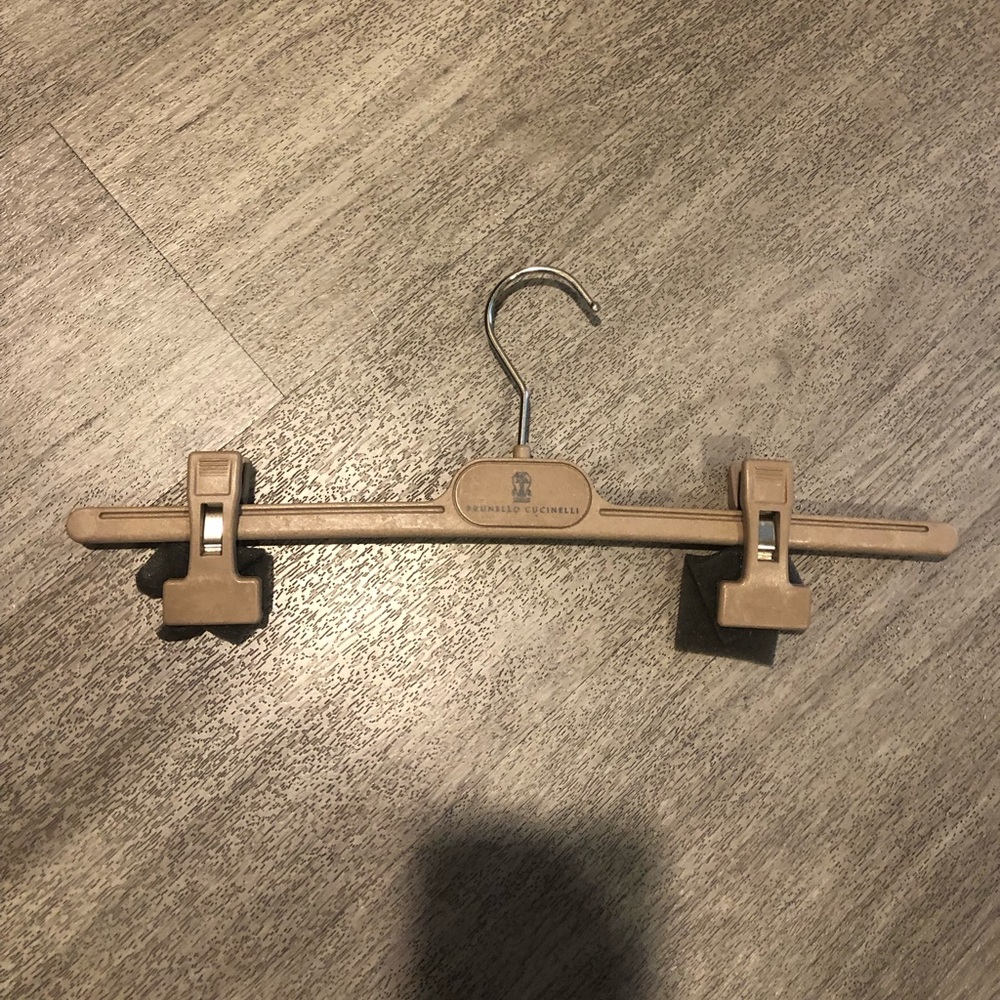 Brunello CUCINELLI Adjustable Clips Pants Hanger